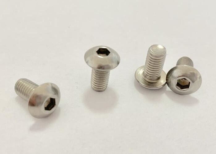Marine Stainless Steel Screws , Stainless Steel Flange Bolts Metric Hex Drive