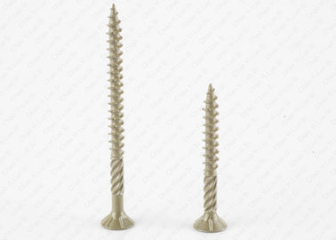 50 POZI CHIP BOARD WOOD SCREWS COUNTERSUNK YELLOW 6 X 100 MM 20